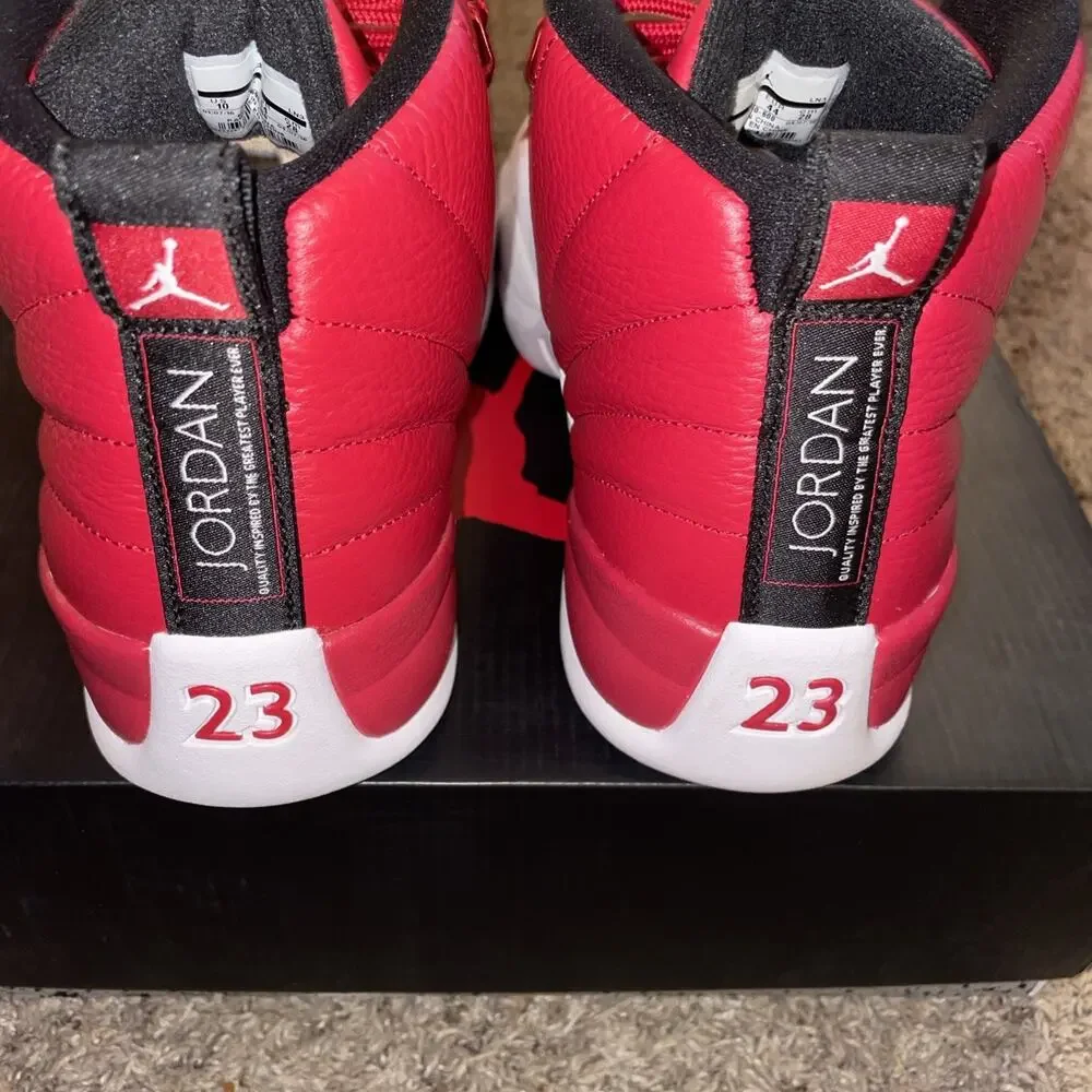 Air Jordan 12 Retro High Gym Red/white Size 10